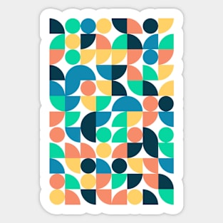 Rich Look Pattern - Shapes #15 Sticker